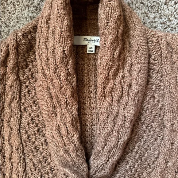 Madewell Cozy Cable Knit Sweater - Picture 6 of 8